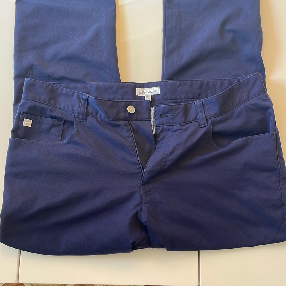 Peter Millar EB66 5-pocket performance pants navy 35x34